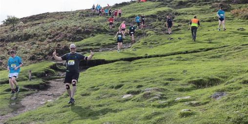 Warriors Run in Strandhill Village
