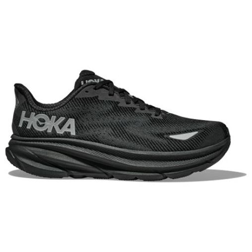hoka clifton 9 gtx laufschuhe schwarz herren