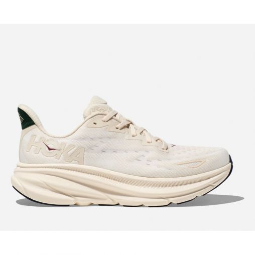HOKA Clifton 9 Schuhe für Herren in Oat Milk/Alabaster Größe 47 1/3 | Straße