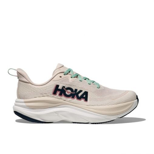 HOKA® Skyflow Damen-Laufschuhe Gr. 42, Weiß – Komfort & Dämpfung für lange Strecken