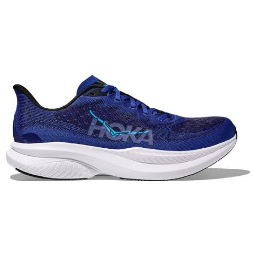 hoka mach 6 laufschuhe blau herren