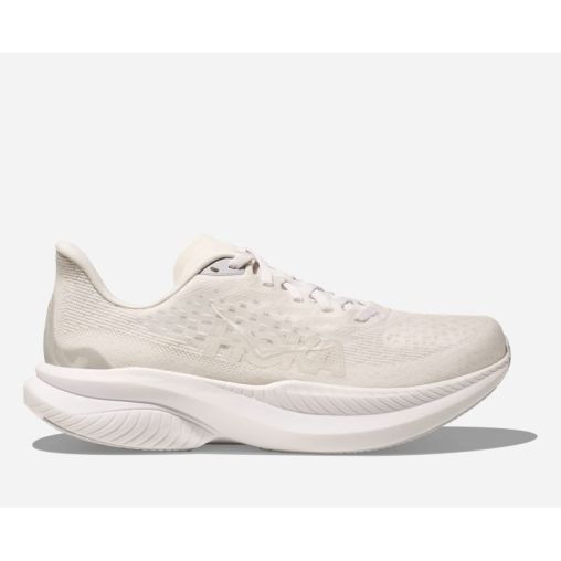 HOKA Mach 6 Schuhe für Herren in White Größe 47 1/3 | Straße