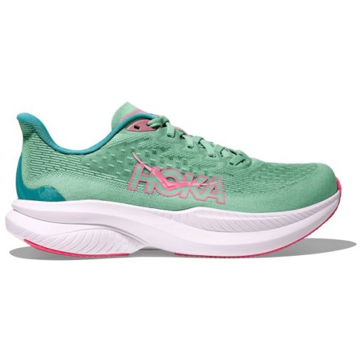HOKA - Women's Mach 6 - Runningschuhe Gr 37 1/3 - Regular jadeite /blau