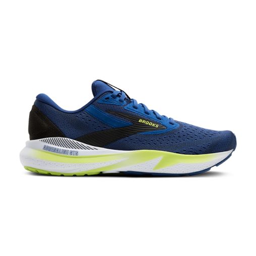 BROOKS ADRENALINE GTS 24 Herren Laufschuhe Navy Peony/Black/Acid Lime D (normal) 41