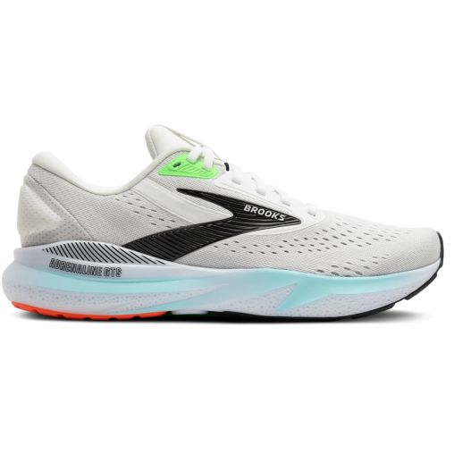 BROOKS ADRENALINE GTS 24 Herren Laufschuhe White/Gecko/Atomizer D (normal) 43