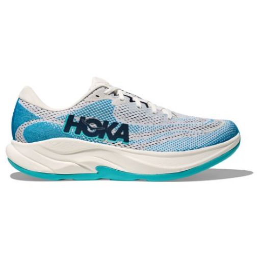 hoka rincon 4 laufschuhe weis blau herren