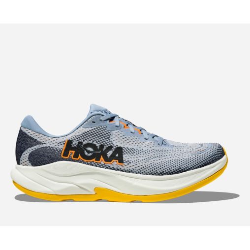 HOKA Rincon 4 Schuhe für Herren in Drizzle/Nautical Dusk Größe 40 2/3 Weit | Straße