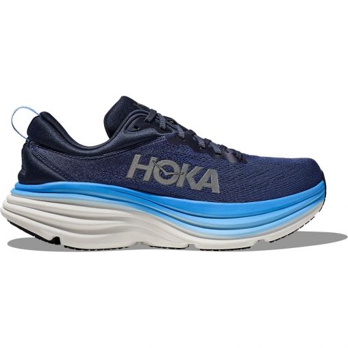 HOKA Bondi 8 Wide Herren Laufschuhe, lila, Größe 46