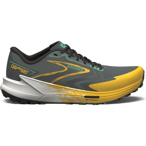Brooks Catamount 3 Herren Trailrunningschuhe, grün, Größe 43