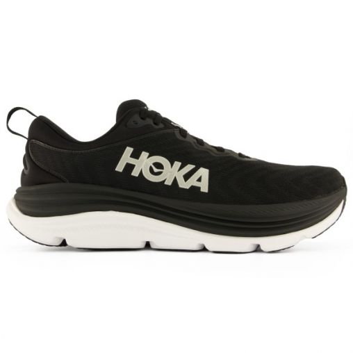 HOKA - Gaviota 5 - Runningschuhe Gr 8 - Wide schwarz/grau