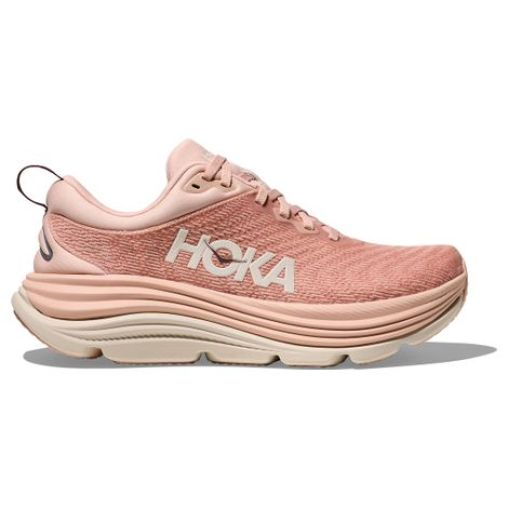 hoka gaviota 5 laufschuhe fur damen in rosa