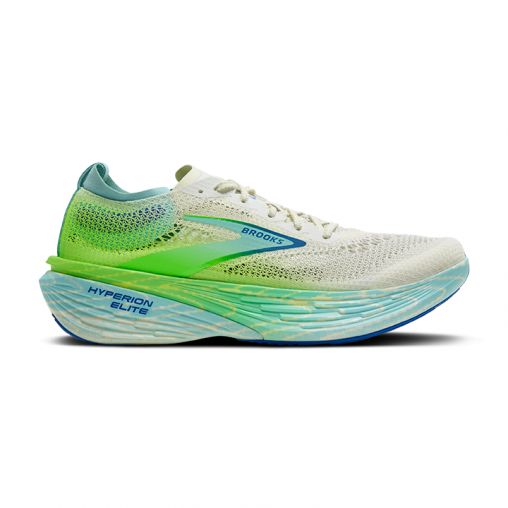 BROOKS HYPERION ELITE 4 PB Unisex Laufschuhe Bluewash/Green Gecko/Cobalt,42,5
