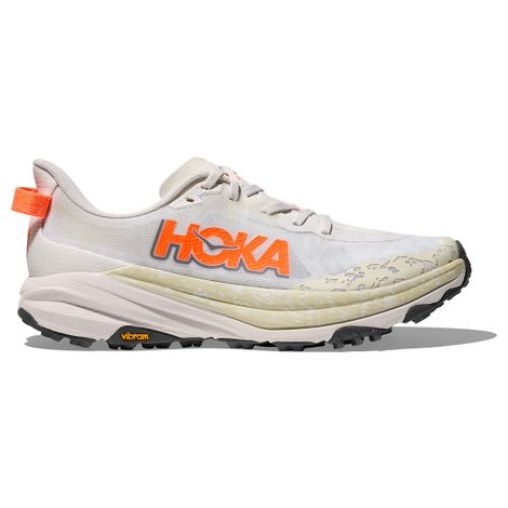 hoka speedgoat 6 trailrunning schuhe weis orange herren