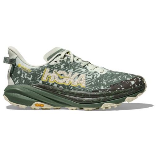 hoka speedgoat 6 gtx trailrunning schuhe grun herren