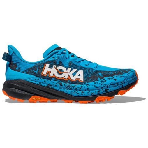 HOKA - Speedgoat 6 - Trailrunningschuhe Gr 46 - Regular blau