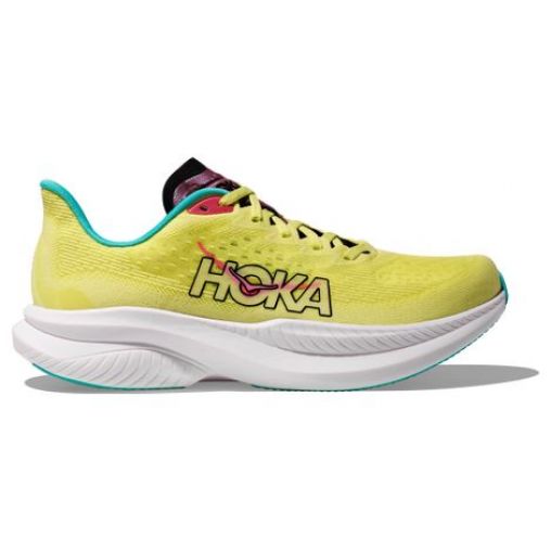 hoka mach 6 laufschuhe gelb herren