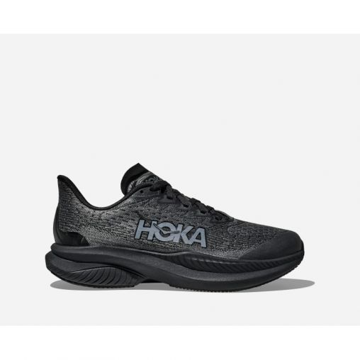 HOKA Mach 6 Schuhe für Kinder in Black Größe 38 2/3 | Straße