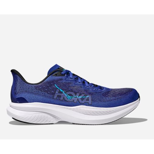HOKA Mach 6 Schuhe für Herren in Black/Night Sky Größe 46 | Straße