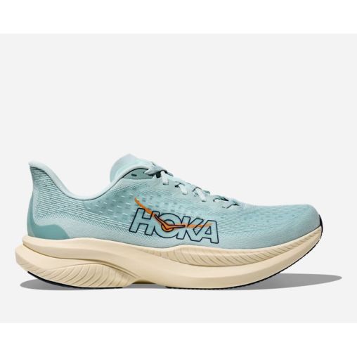 HOKA Mach 6 Schuhe für Herren in Clear Sea/Sea Water Größe 40 | Straße