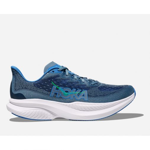 HOKA Mach 6 Schuhe für Herren in Downpour/Thunder Cloud Größe 43 1/3 | Straße