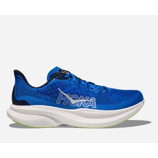 HOKA Mach 6 Schuhe für Herren in Electric Cobalt/Varsity Navy Größe 40 2/3 | Straße