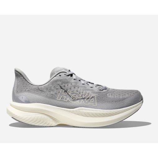 HOKA Mach 6 Schuhe für Herren in Stardust/Alabaster Größe 40 2/3 | Straße