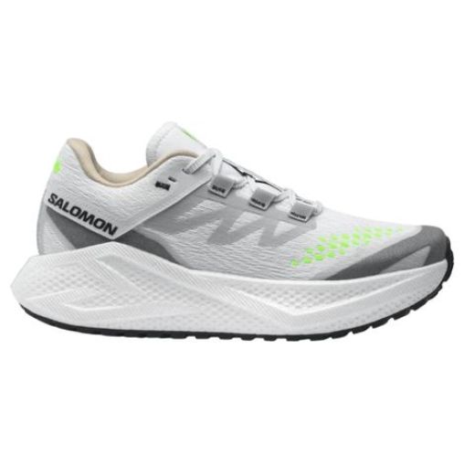 salomon aero glide 3 grvl running schuh weis grun frau