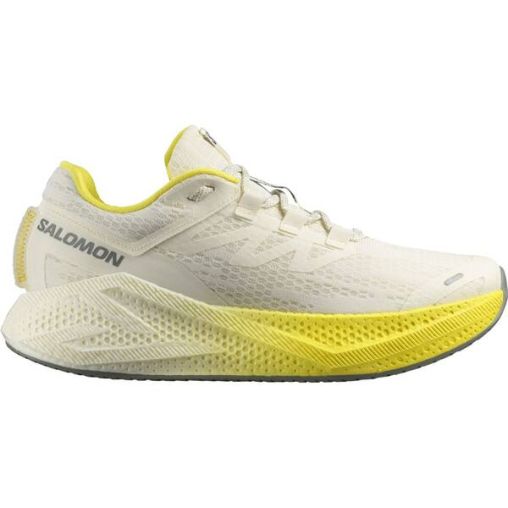 SALOMON Herren Laufschuhe SHOES AERO GLIDE 3 Vanila/Yellow/Sedsa