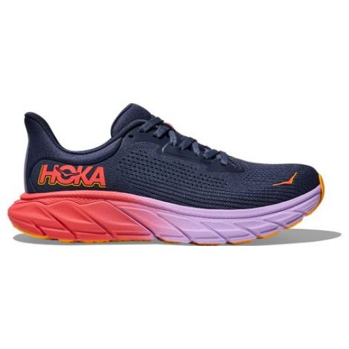 hoka arahi 7 running schuhe blau pink damen