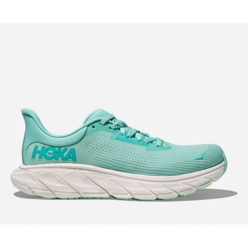 HOKA Arahi 7 Schuhe für Damen in Blue Spark/Snow Melt Größe 40 | Straße