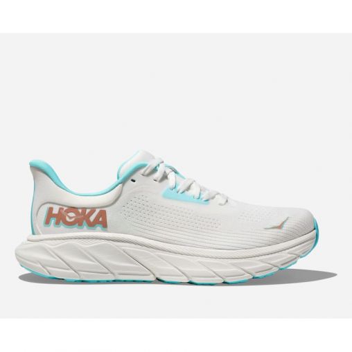 HOKA Arahi 7 Schuhe für Damen in Frost/Rose Gold Größe 37 1/3 | Straße