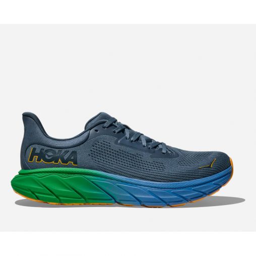 HOKA Arahi 7 Schuhe für Herren in Thunder Cloud/Stormy Skies Größe 48 Weit | Straße