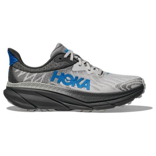 hoka challenger 7 trailrunning schuhe grau blau herren
