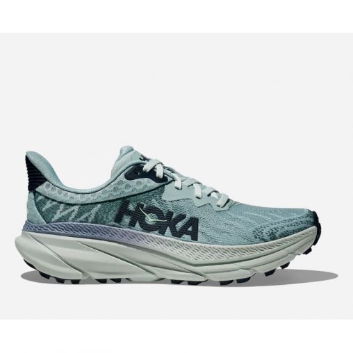 HOKA Challenger 7 Schuhe für Damen in Druzy/Droplet Größe 44 Weit | Straße