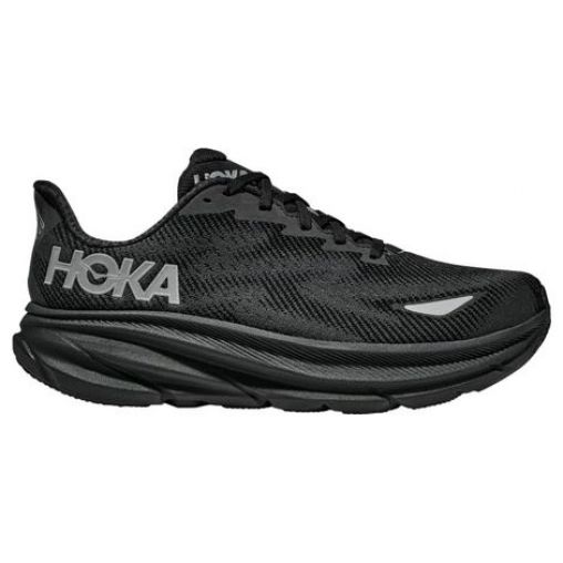 hoka damen clifton 9 gtx laufschuhe schwarz