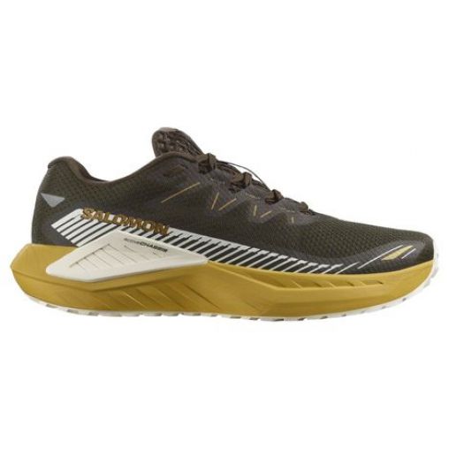salomon drx defy grvl running schuhe braun gelb herren