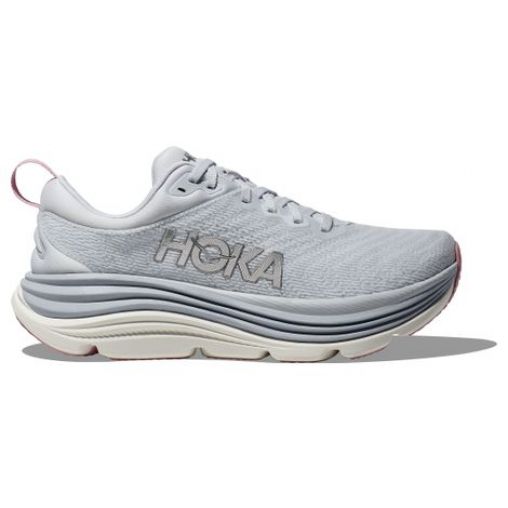 hoka gaviota 5 runningschuhe blau rosa damen
