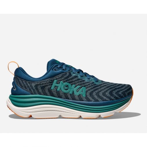 HOKA Gaviota 5 Schuhe für Herren in Midnight/Oceanic Größe 48 | Straße