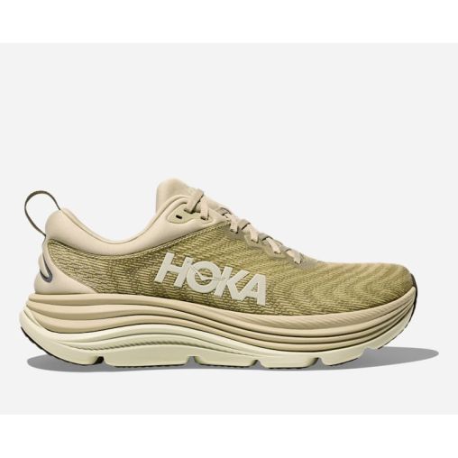 HOKA Gaviota 5 Schuhe für Herren in Oyster Mushroom/Truffle Salt Größe 45 1/3 | Straße
