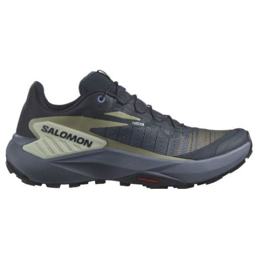 salomon genesis trailrunning schuh blau damen