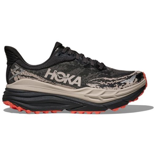 HOKA - Women's Stinson 7 - Trailrunningschuhe Gr 41 1/3 schwarz/ putty