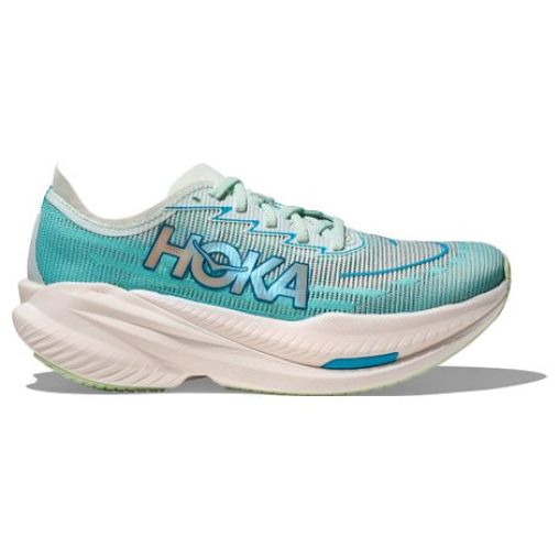 hoka mach x 2 running schuhe blau damen