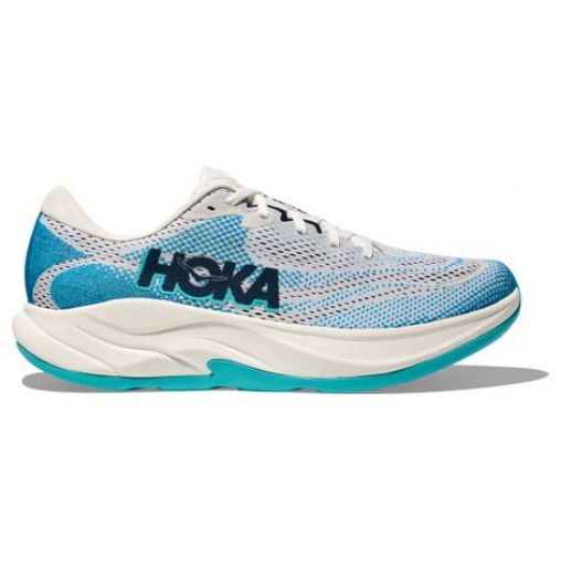 hoka rincon 4 running schuhe weis blau mann