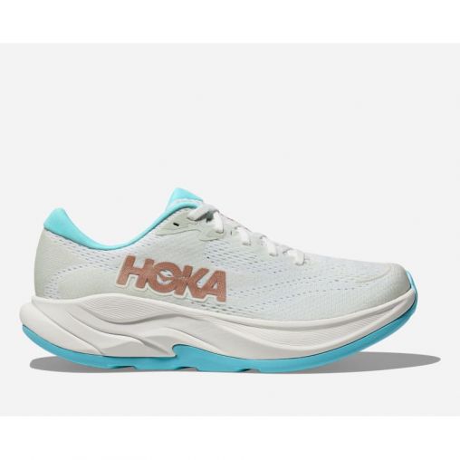 HOKA Rincon 4 Schuhe für Damen in Frost/Rose Gold Größe 44 | Straße