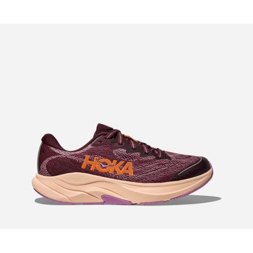 HOKA Rincon 4 Schuhe für Kinder in Black Cherry/Classic Mauve Größe 37 1/3Y | Straße