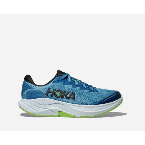 HOKA Rincon 4 Schuhe für Kinder in Foggy Night/Alpine Blue Größe 37 1/3Y | Straße