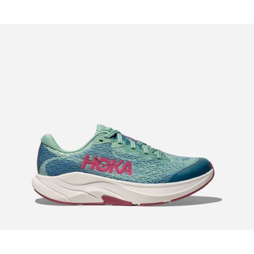 HOKA Rincon 4 Schuhe für Kinder in Jadeite/Alpine Blue Größe 37 1/3Y | Straße