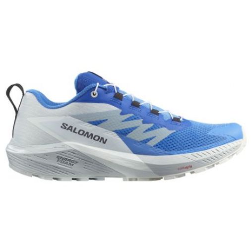 salomon sense ride 5 trailrunning schuhe blau weis