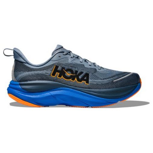 hoka skyflow laufschuh blau orange fur herren