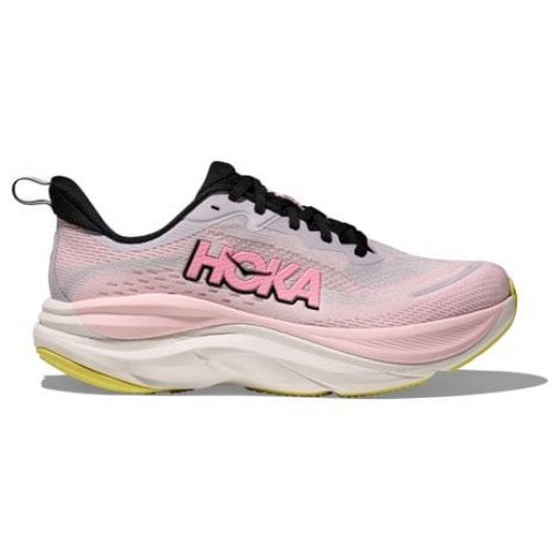 hoka skyflow running schuh pink grau women